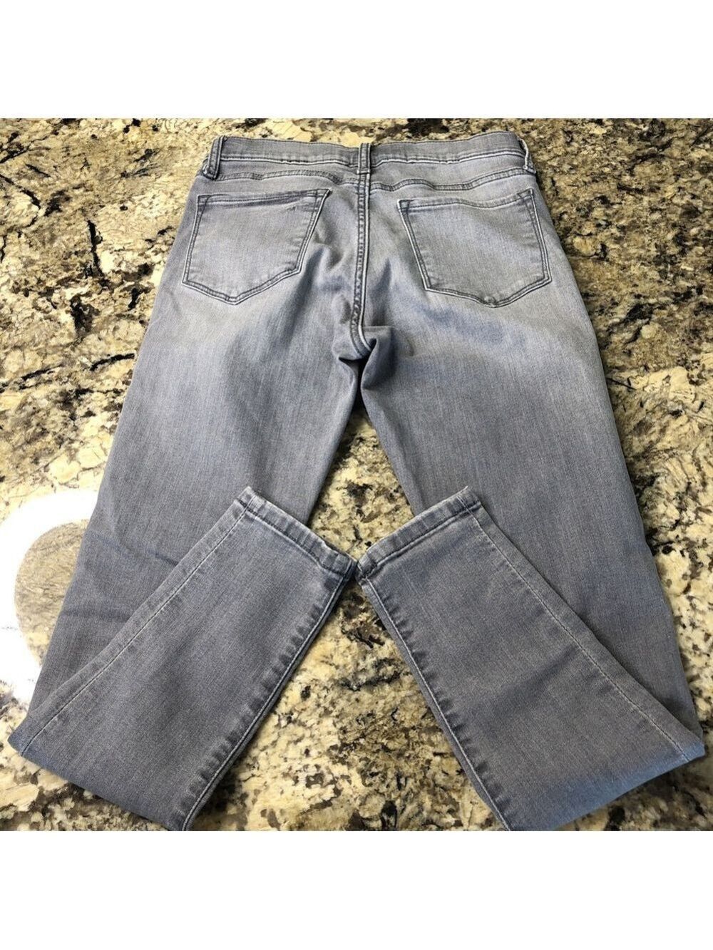 Size 25/0 Banana Republic High Rise Skinny Women Stretchy Jeans Distressed PK - Picture 14 of 16